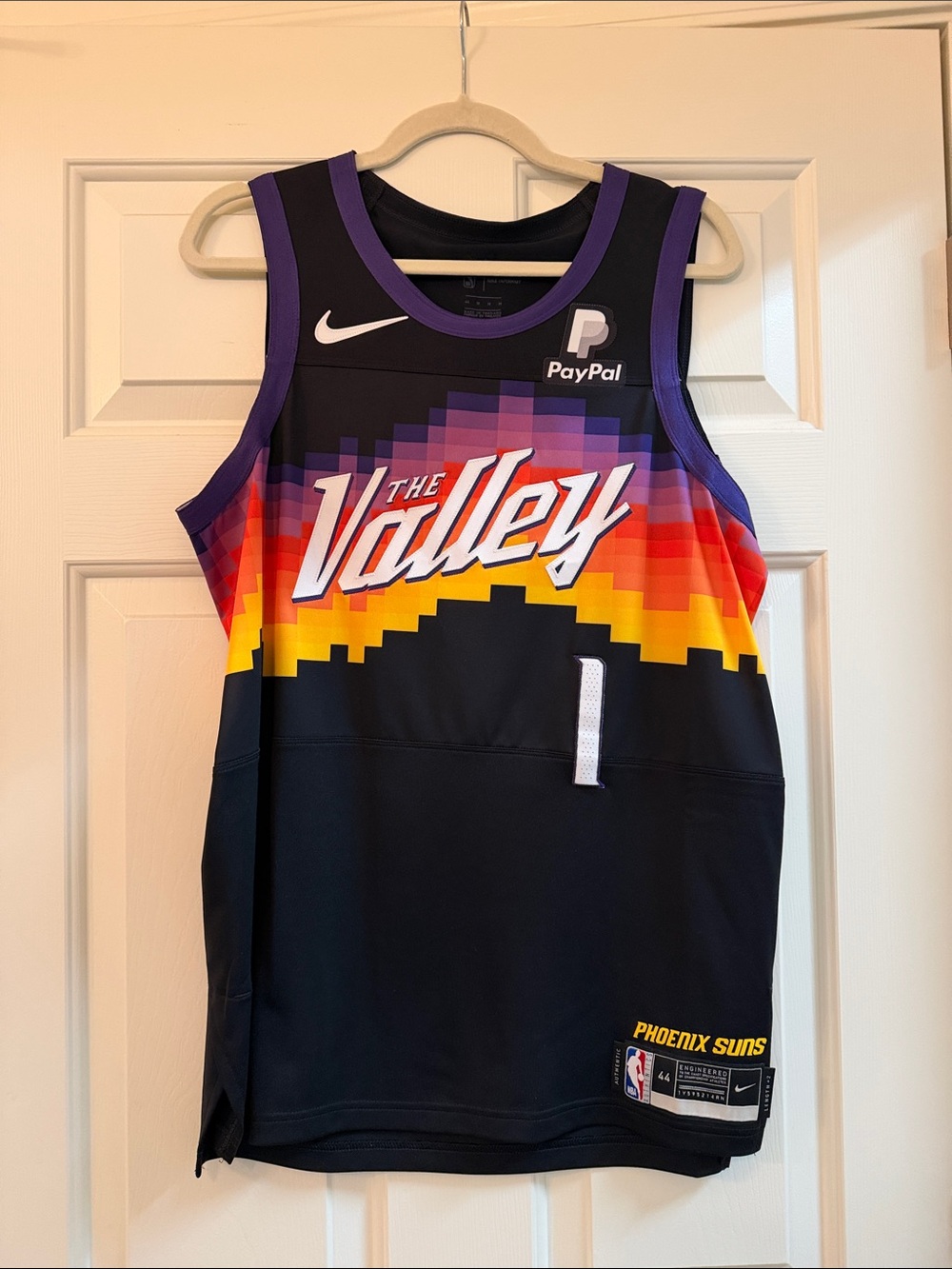 Nike Phoenix Suns "The Valley" Black Gradient Jersey